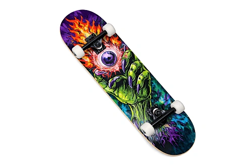 Скейтборд MID 3 SKULL ДЕТ. SkateSpirit Скейтборд MID 3 SKULL ДЕТ. SkateSpirit
